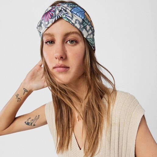 Diadema elastica Tous Icon Blossom multicolor