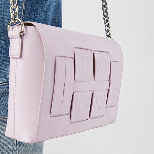 Small mauve and beige TOUS Damas Crossbody bag