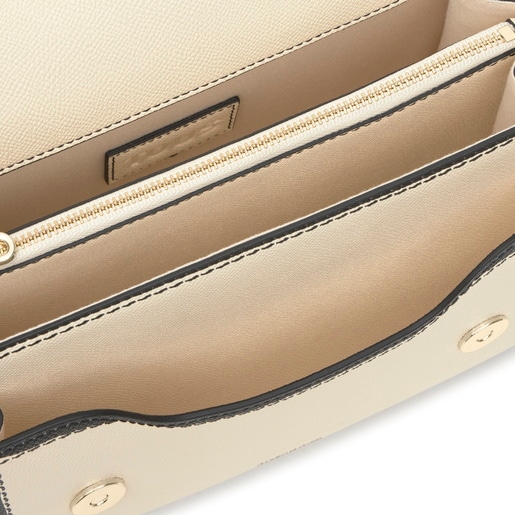 Medium beige Crossbody bag TOUS Audree Trampantojo