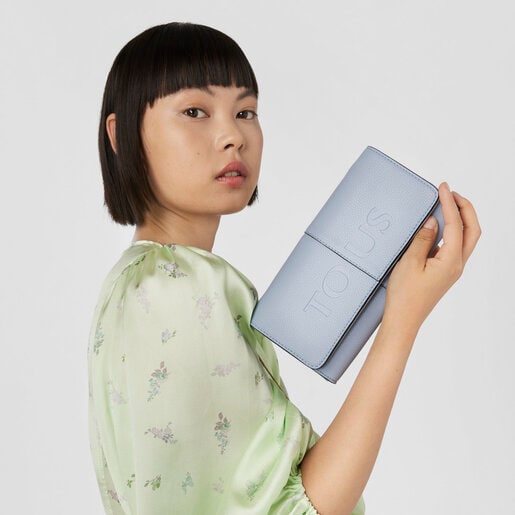 ブルーのウォレット TOUS Terra