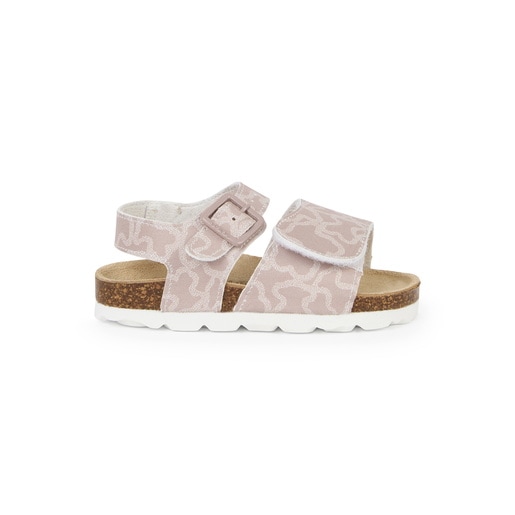 Baby sandals in Run beige