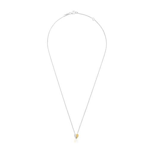 Collar bicolor y motivo corazón 7 mm TOUS 1950