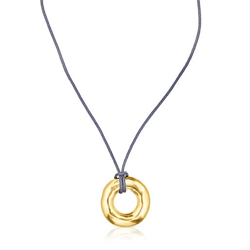 Silver vermeil Luah donut Necklace | TOUS