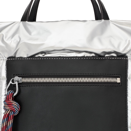 Mochila plateada TOUS Empire Padded