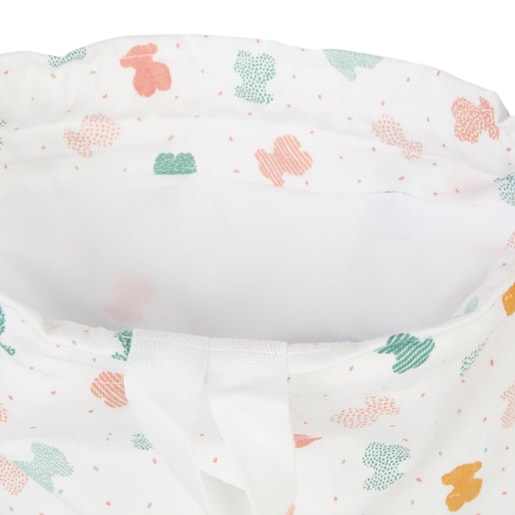 Baby nursery bag in Joy white