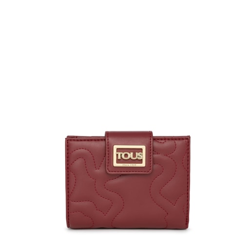 Medium burgundy Kaos Dream wallet