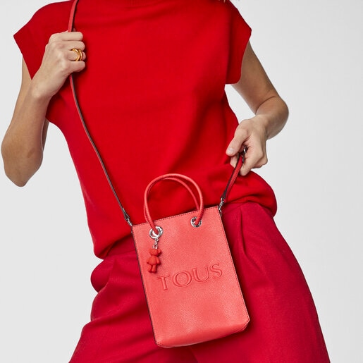 Mini red TOUS Funny Handbag
