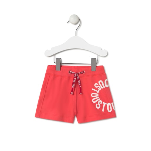 Bermuda de niño Casual coral