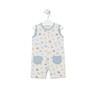 Pelele s/m corto Art Azul Celeste