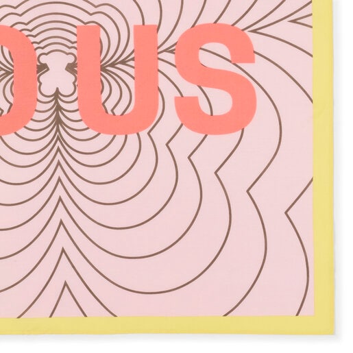 Pañuelo bandana amarillo TOUS Maar