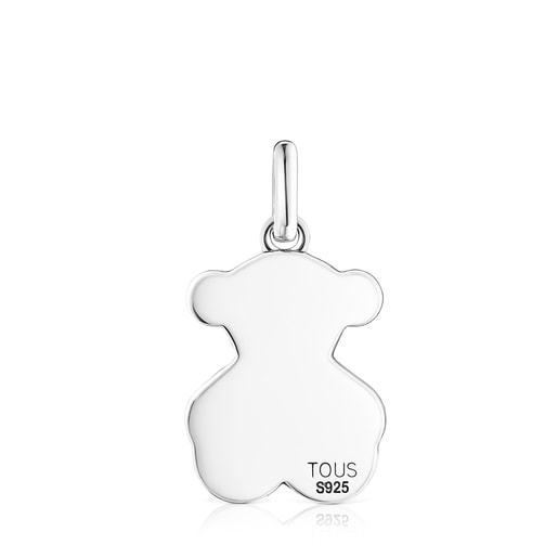 Pendentif Fragile Nature petit en Argent bruni