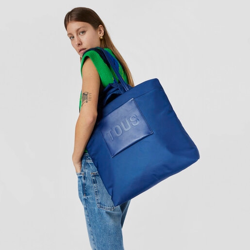 TOUS Navy blue TOUS Marina Shopping bag | Westland Mall