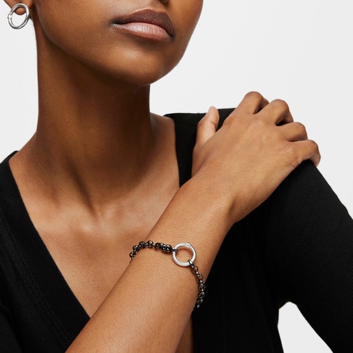 Dark Silver Hold Bracelet. 69/100