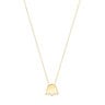 Silver Vermeil Sweet Dolls tulip Necklace