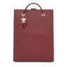 Большая бордовая сумка-shopping T Pop