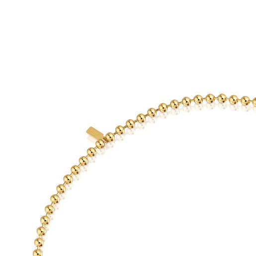 Řetízkový náhrdelník ze stříbra pozlaceného 18karátovým zlatem Sugar Party