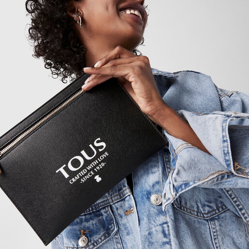 Bolso clutch TOUS Essential multi negro