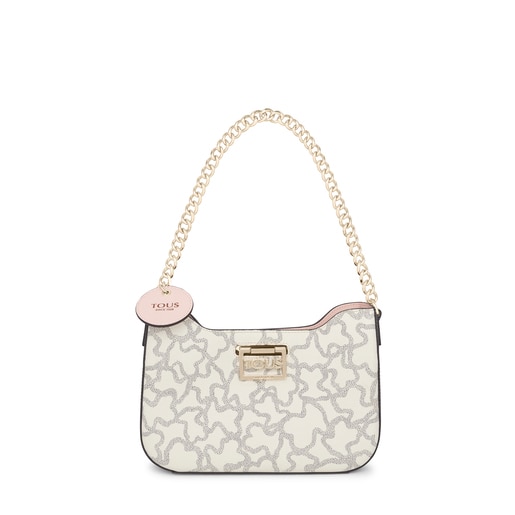 Sac porté épaule beige Kaos Legacy