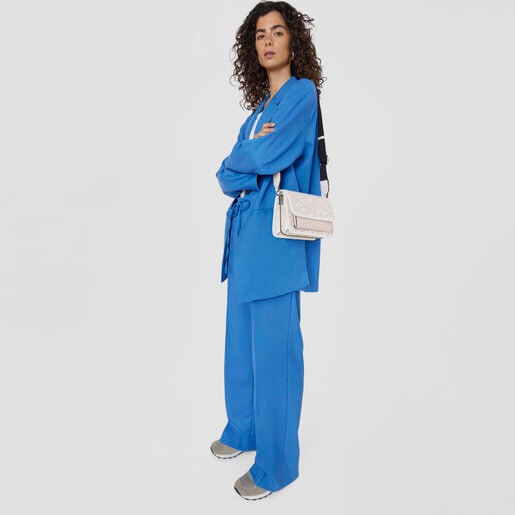 Sac à bandoulière Audree Kaos Mini Evolution petit gris