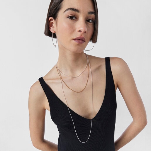 Silver tous 2025 chain choker