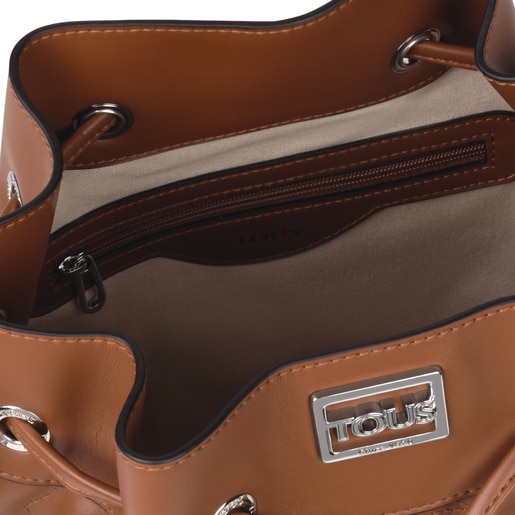 Brown Kaos Dream Bucket bag