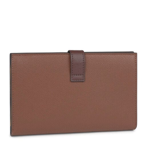 Cartera TOUS Essential marró i mostassa