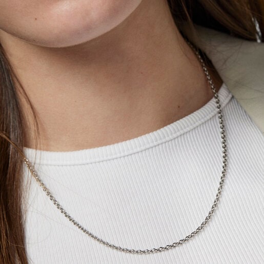 Stainless Steel TOUS Chain Choker 2mm.