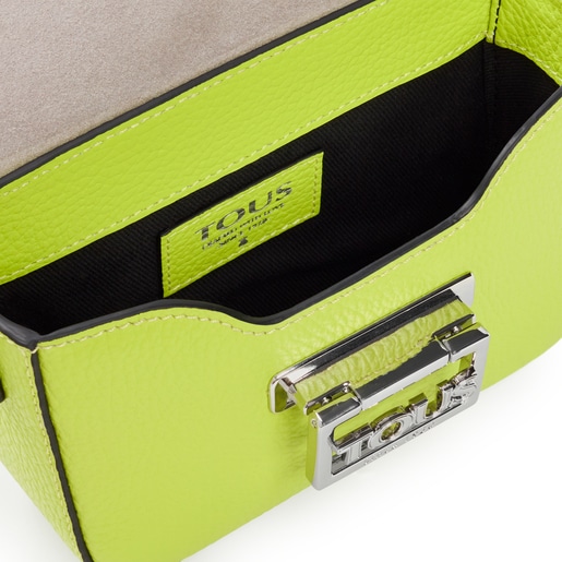 Mini bandolera de piel lima TOUS Legacy