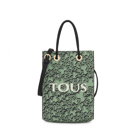 Khaki TOUS Kaos Mini Evolution Mini Handbag