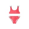 Girls bikini in Logo pink