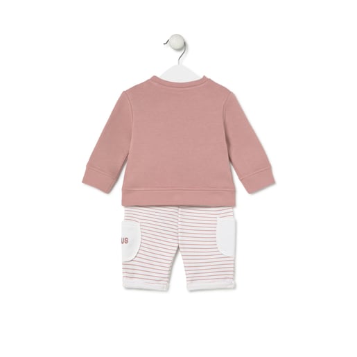 Baby set in Soft pink