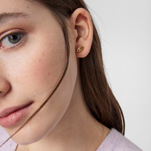 Boucles d’oreilles TOUS Good Vibes œil en Or