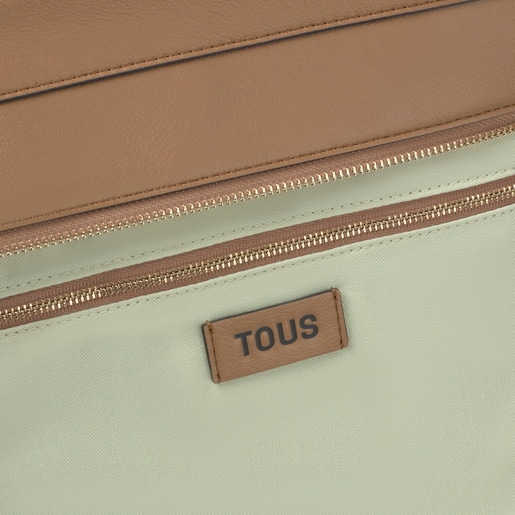 Large earth-colored Tote Bag TOUS Buckles Silhouette