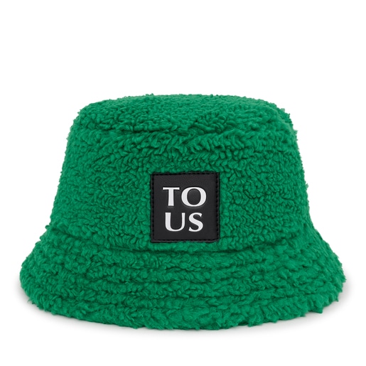 Sombrero bucket verde TOUS Pop Warm
