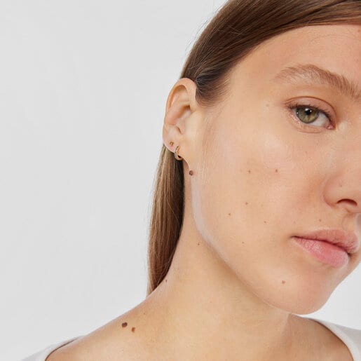 Zlatý piercing TOUS Piercing s mesiacom