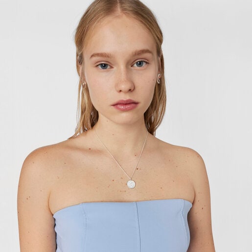 שרשרת Women Day מכסף ואבני אחלמה