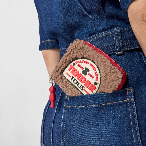 Monedero mediano topo Amaya Joy