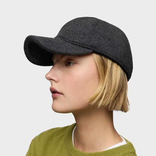Dark gray Cap TOUS Embroidered