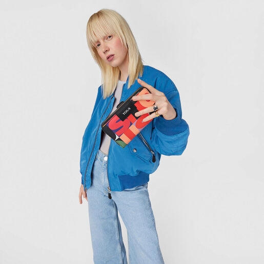 ブラックのウォレット TOUS Mimic