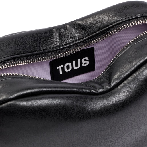 Sac à bandoulière noir cœur TOUS Carol