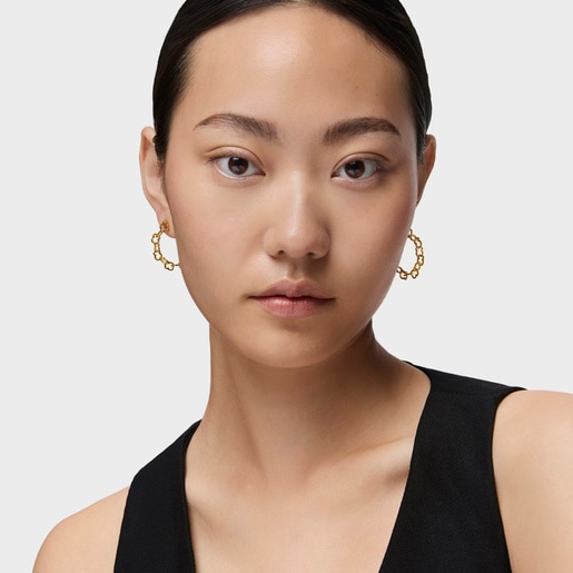 TOUS Carrusel motif Hoop earrings