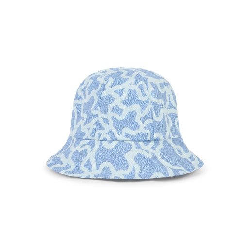 Gorra de platja per a nena Kaos blau