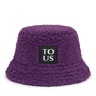 Purple TOUS Pop Warm Bucket hat