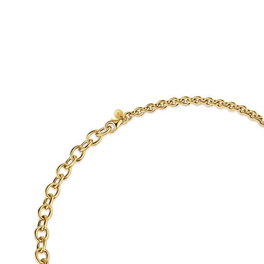 Chain Choker with 18kt gold plating over silver measuring 43 cm TOUS Calin