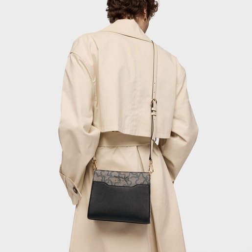 Shopper noir petit Kaos Icon