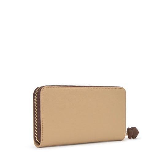 Beige Wallet TOUS Back to Basics
