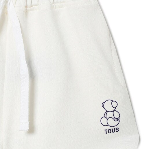 Baby boys Bermudas in Classic ecru