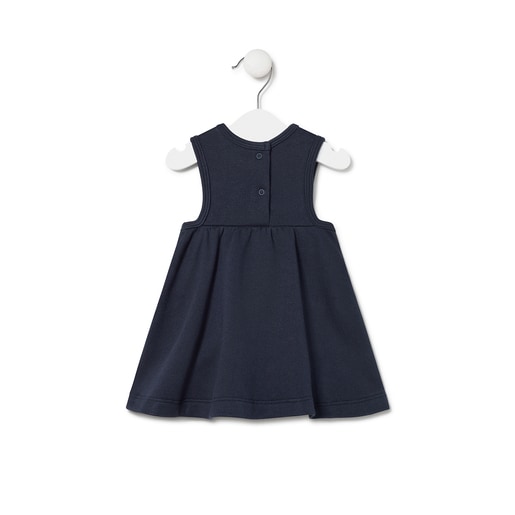 Baby girls dress in Classic navy blue