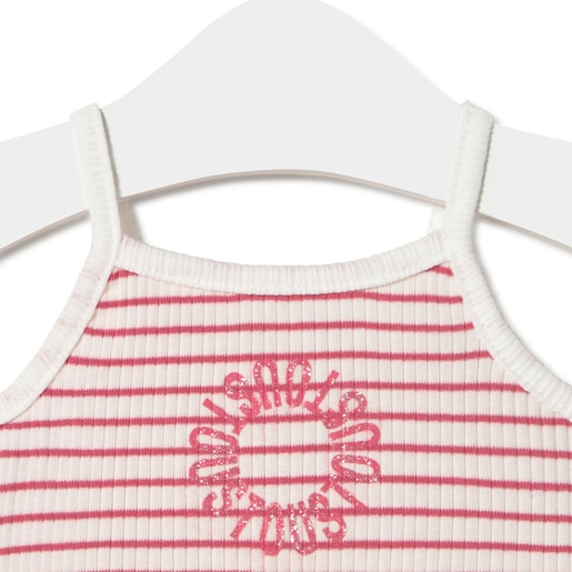 Girls dress in Circle pink