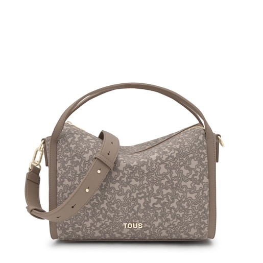 Medium taupe-colored City bag Kaos Mini Lines